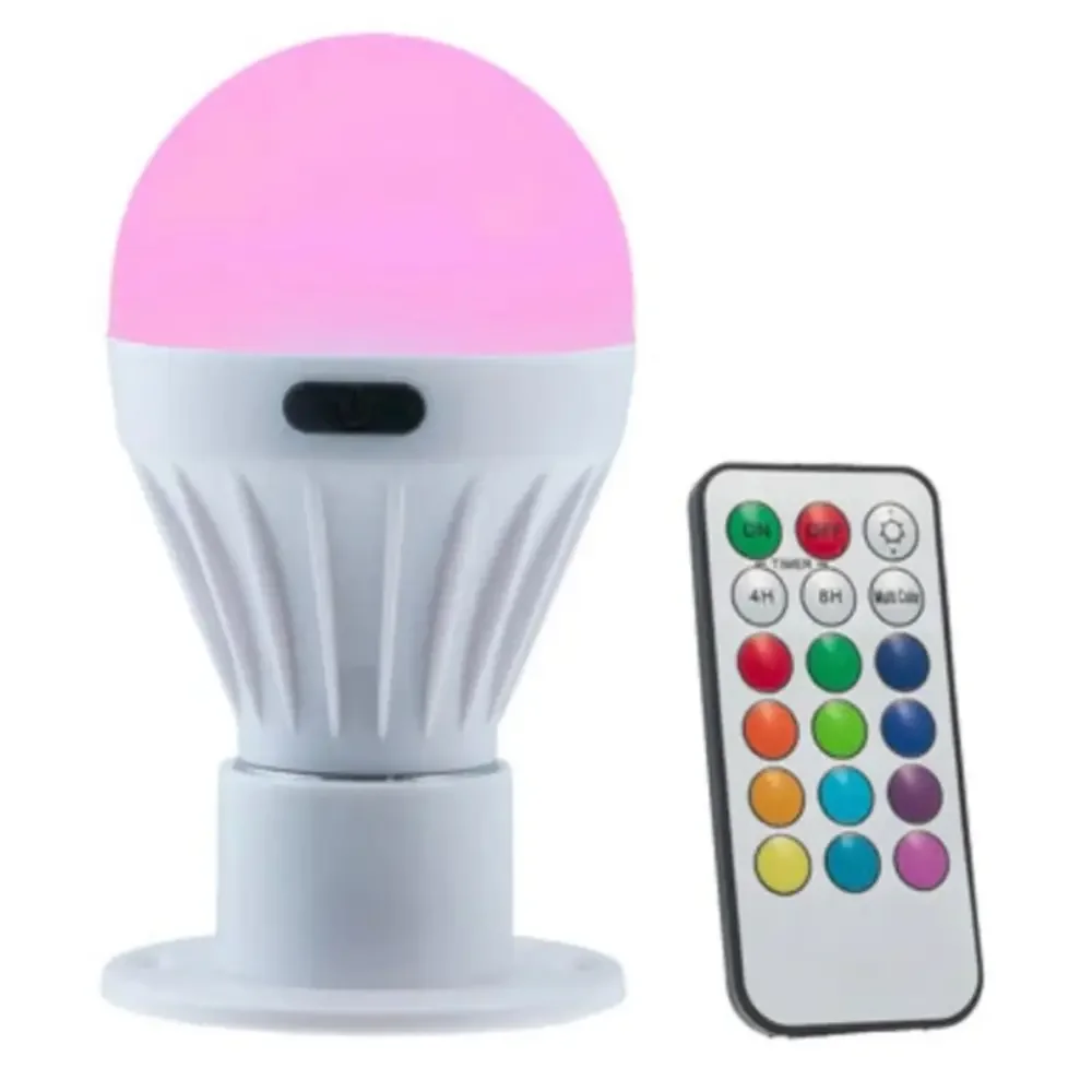 NWT LitezAll Remote Control Color Changing PortaBulb - Picture 1 of 5